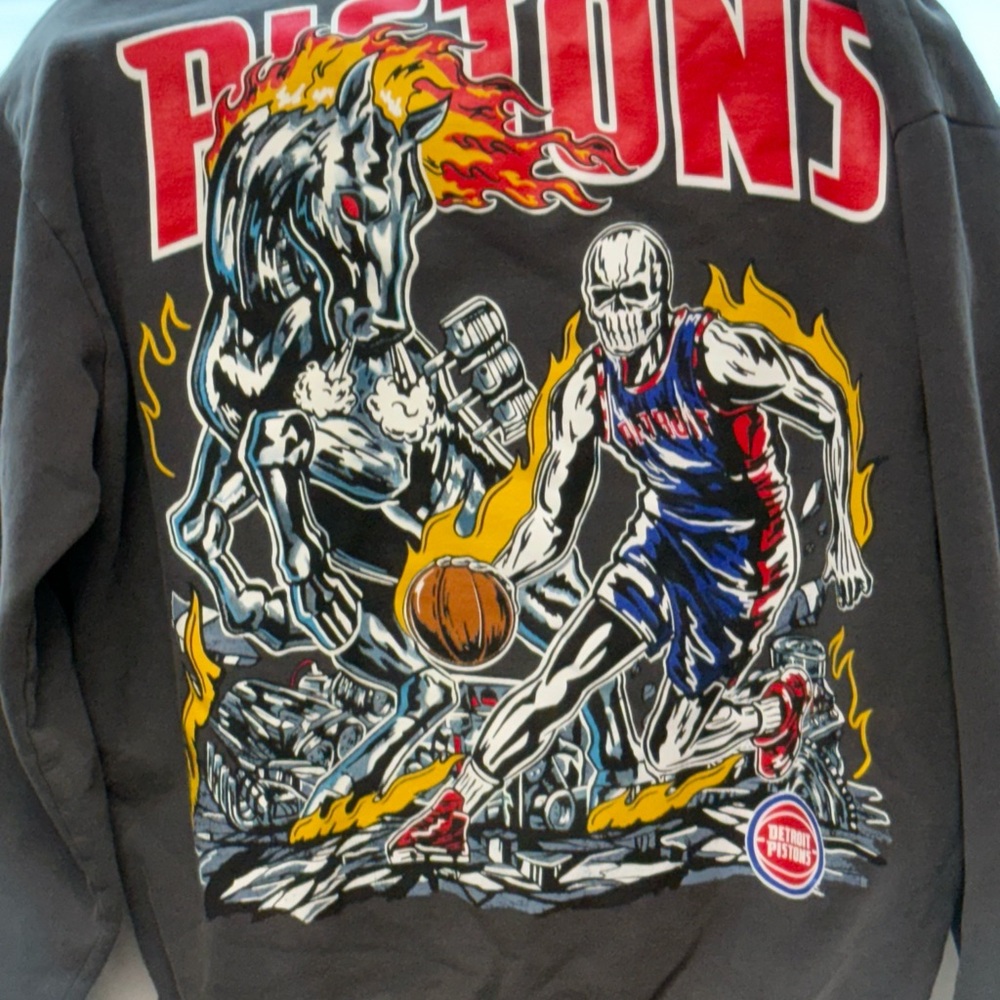 Warren Lotas Detroit Pistons hoodie - Picture 4 of 8